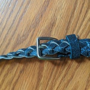 ⭐ Children's Place shimmer braided belt for girls